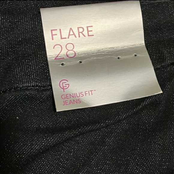 NWT Lane Bryant Genius Fit Flare Jeans Size 28 - Picture 6 of 8